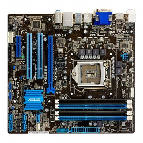 華碩P8B75-M INTEL B75 LGA1155 主機板